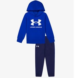 Under Armour Boys' Pre-School UA Big Logo Hoodie Set